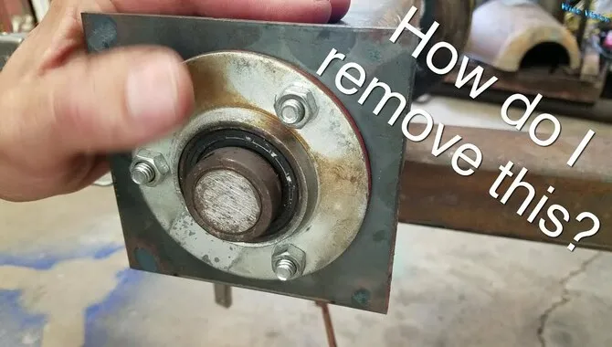 How To Remove Rear Axle Bearing Without Puller