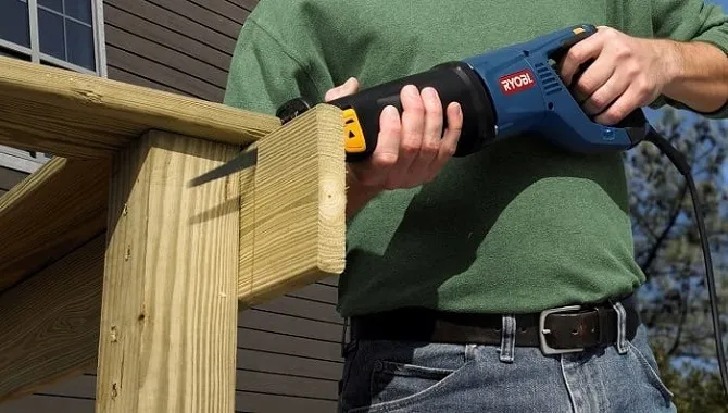 Using A Reciprocating Saw