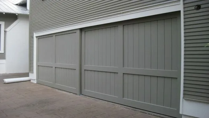 Types Of Sliding Garage Doors