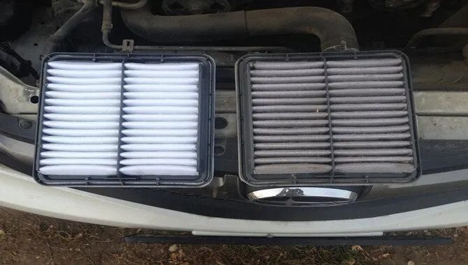 How To Check The Air Filter