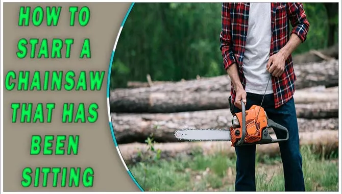 How To Start A Chainsaw That Has Been Sitting