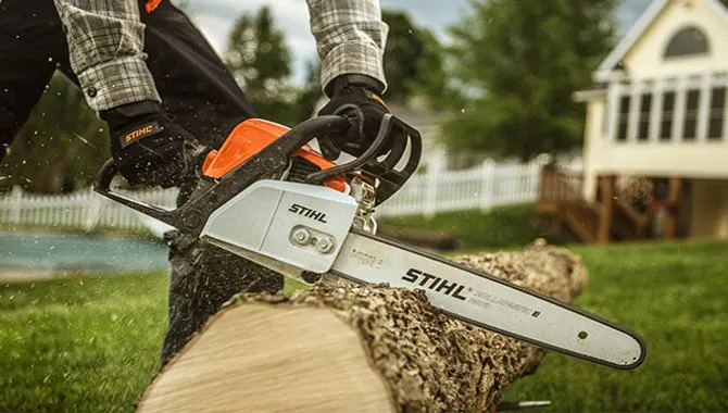 How To Start Cranking A Stihl Chainsaw