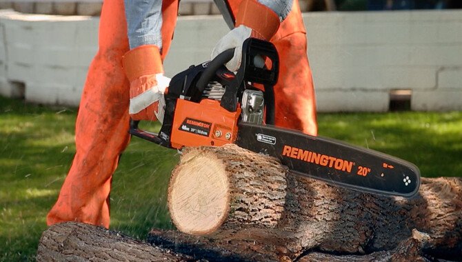 Proper Safety Measures While Using A Chainsaw