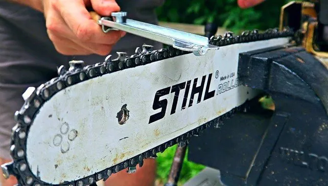 The Importance Of A Good Chainsaw Sharpener