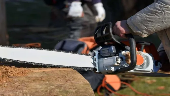 The Proper Way To Start A Chainsaw That Has Sitting