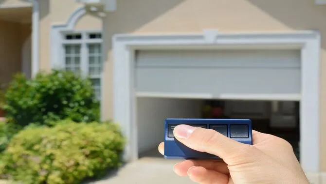 How Can I Open My Garage Door Without The Remote