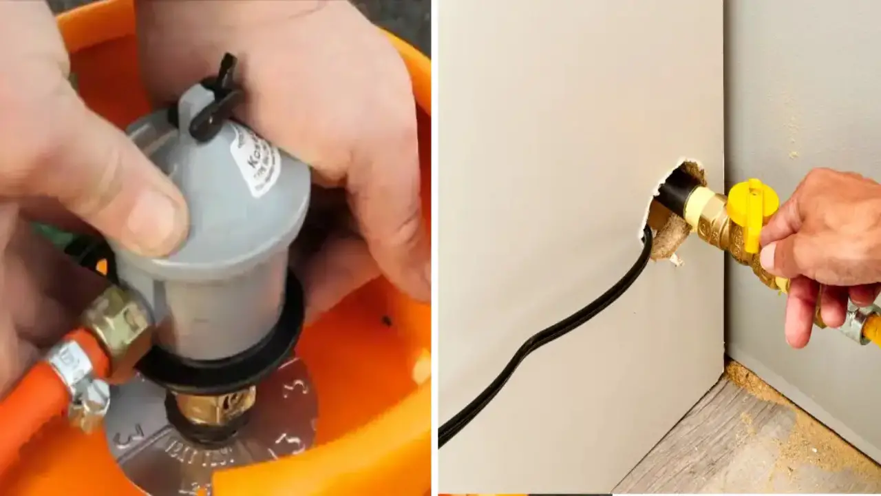 Disconnect The Gas Line From Your Appliance