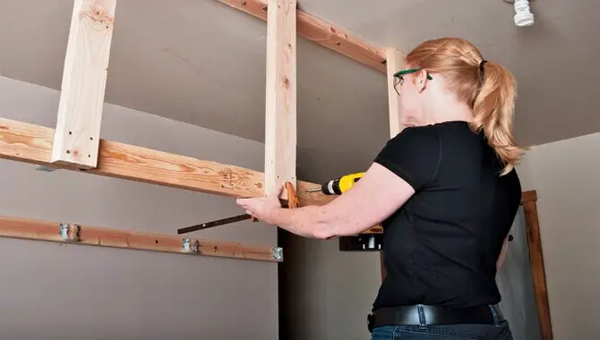 Installing The Support Beams For Your Overhead Storage System