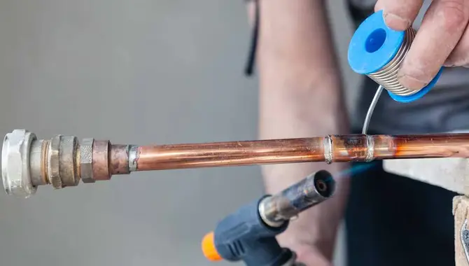 Temporary Copper Pipe Leak Fixe