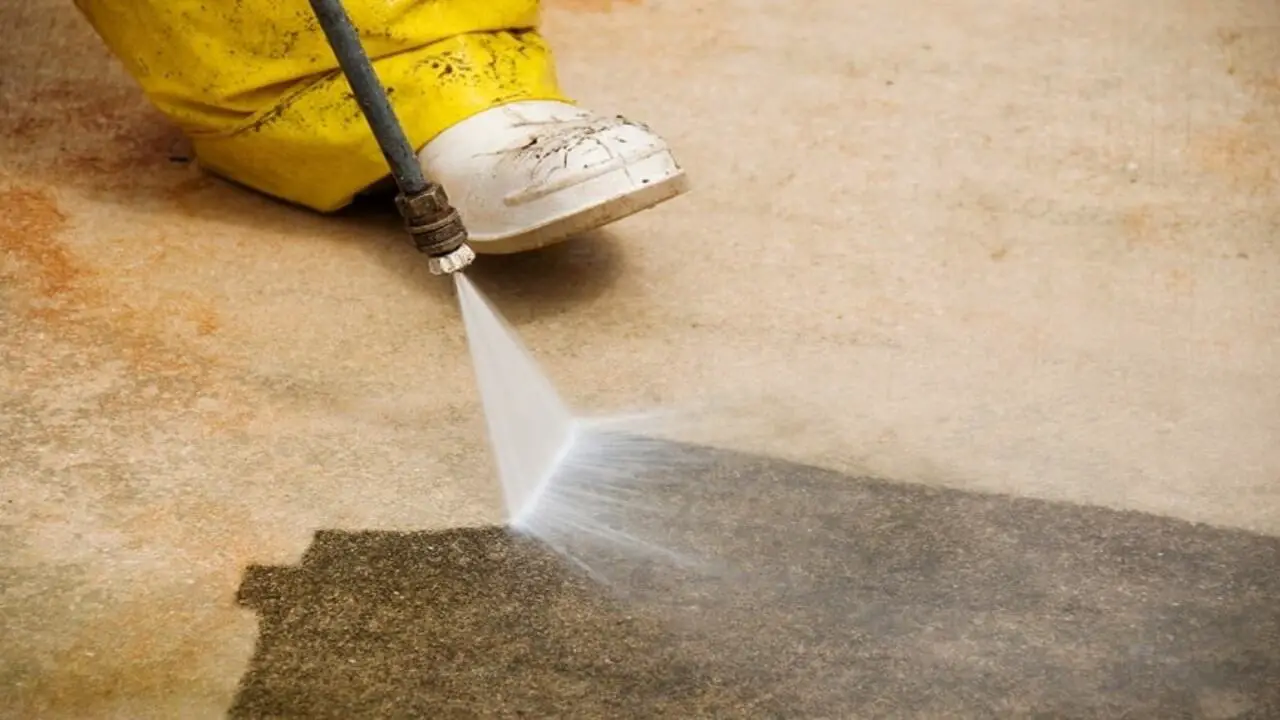 How To Remove Paint From Concrete Using A Pressure Washer