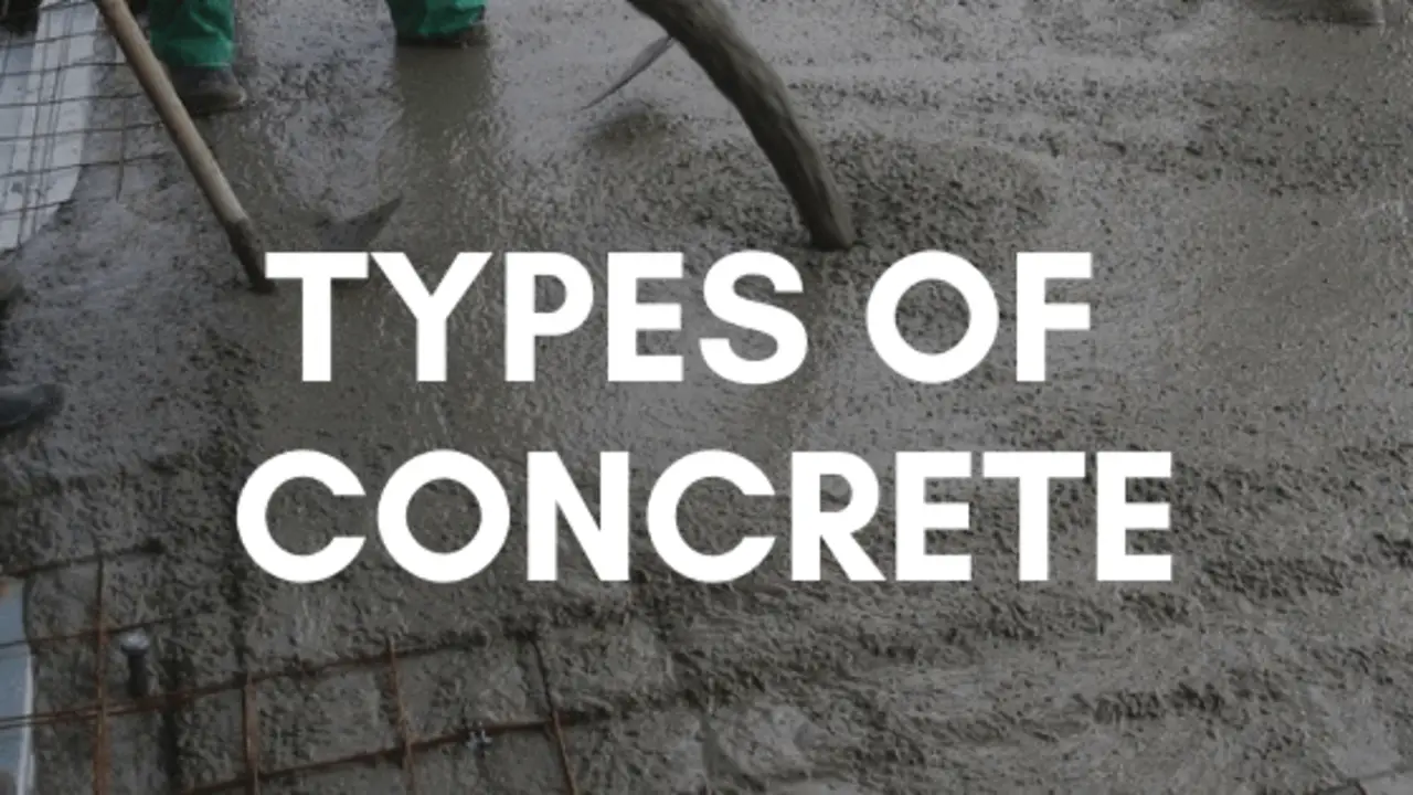 Types Of Concrete