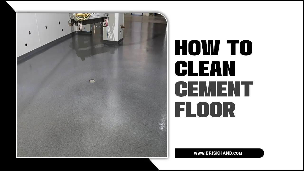How To Clean Cement Floor