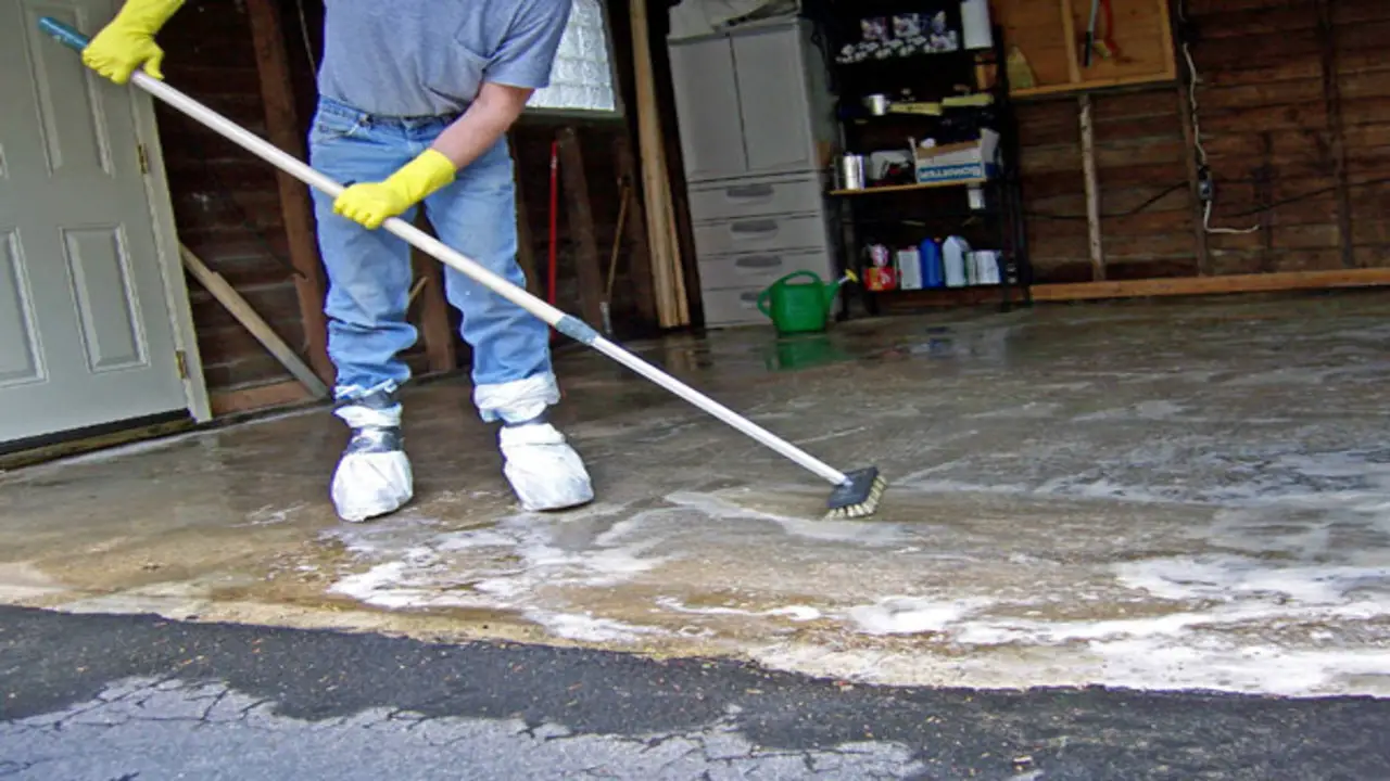 Cleaning And Restoring The Concrete After Paint Removal