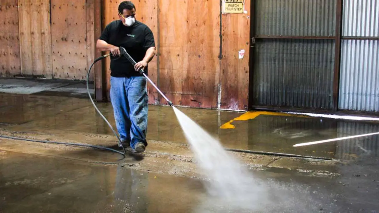Try A Pressure Washer