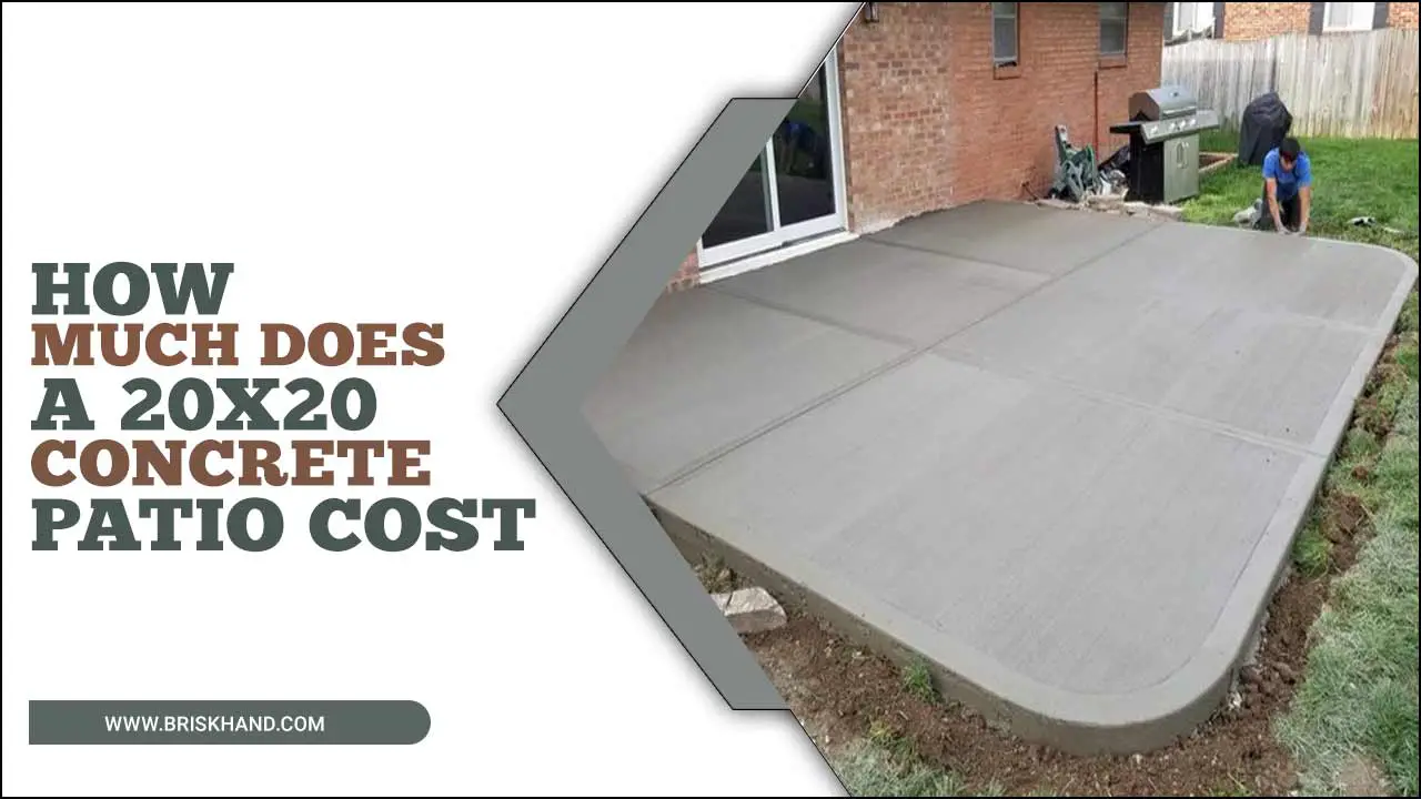 How Much Does A 20x20 Concrete Patio Cost