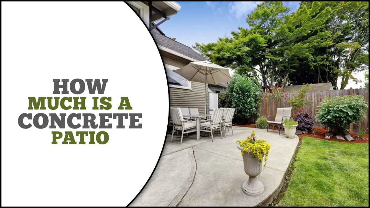 How Much Is A Concrete Patio