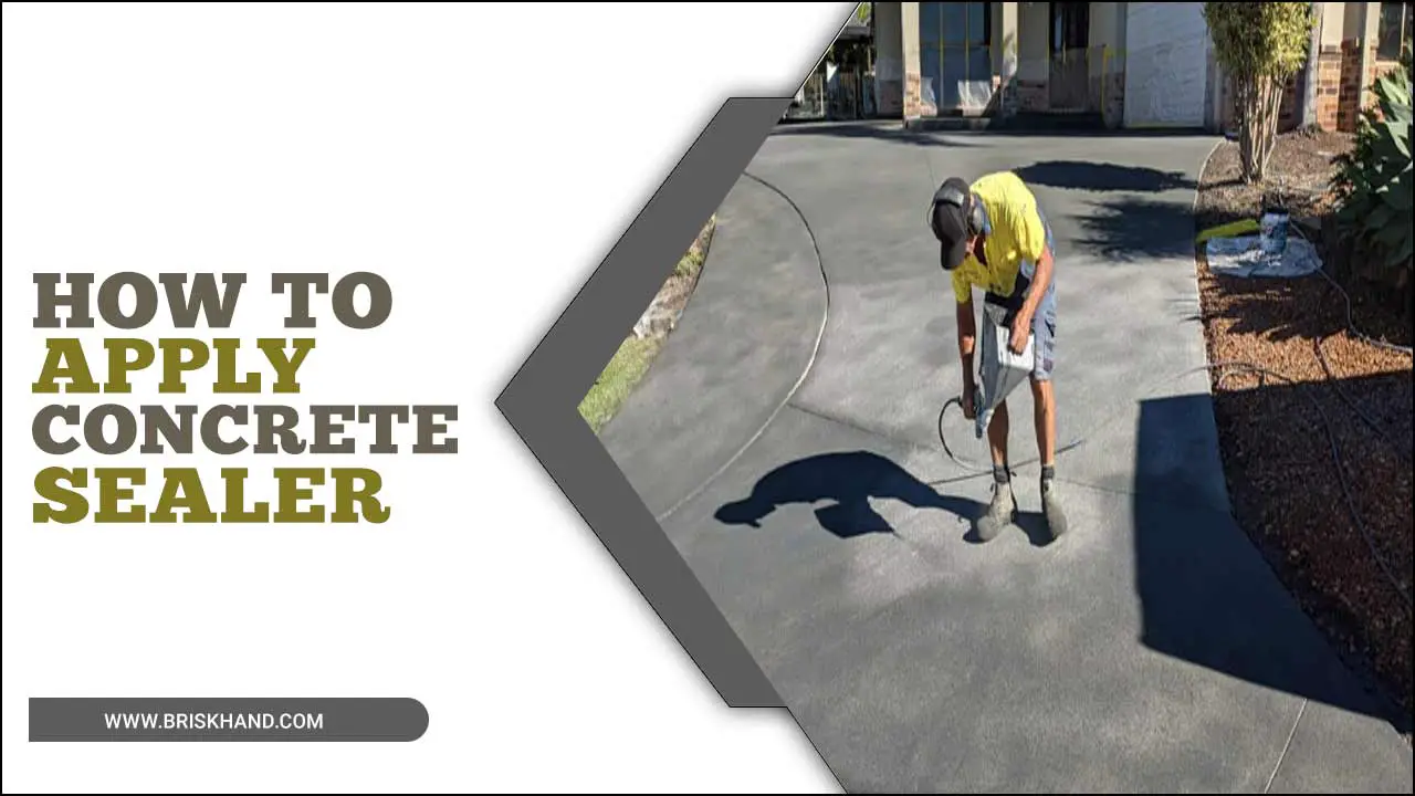 How To Apply Concrete Sealer