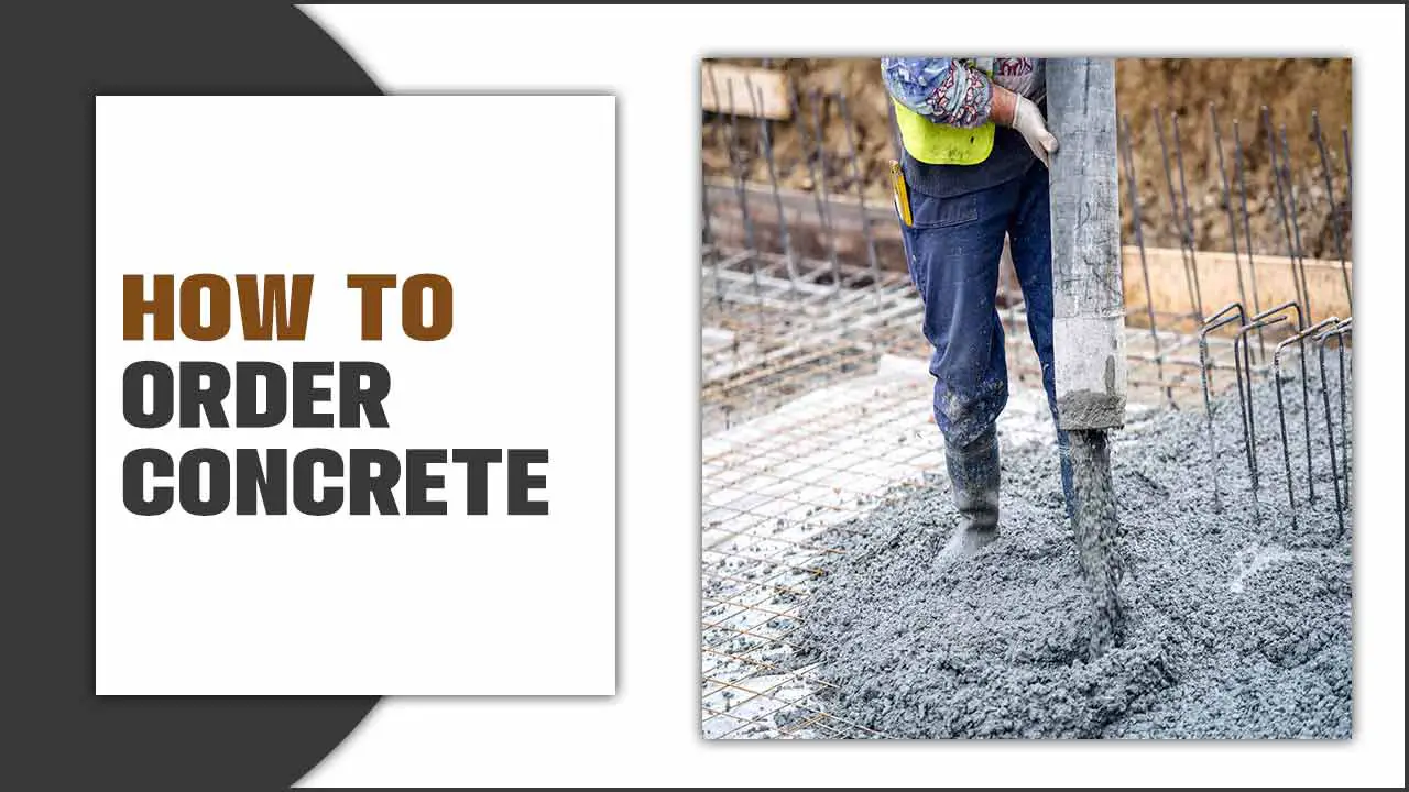How To Order Concrete