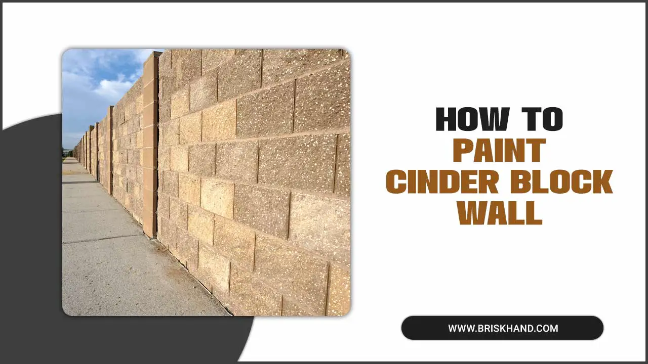 How To Paint Cinder Block Wall