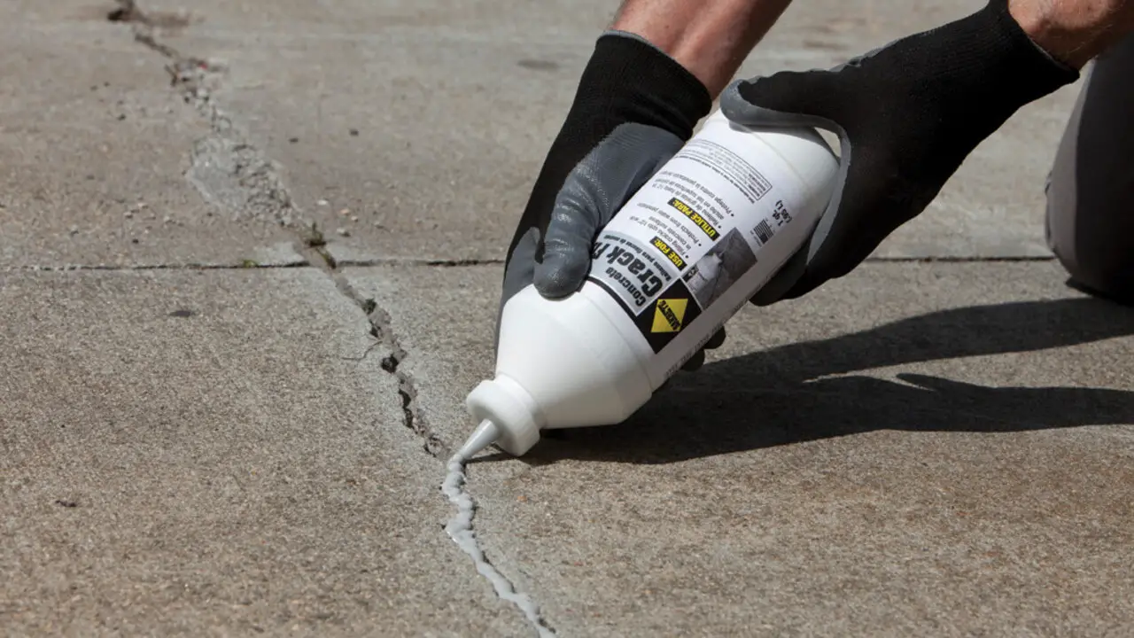Repair Any Damage To The Concrete Surface